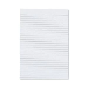 image of Cambridge A4 Everyday 160 Pages 70gsm Head Glued Ruled Memo Pad White