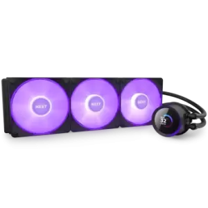 Image of NZXT Kraken 360 Black with RGB fans AIO Cooler - RL-KR360-B1
