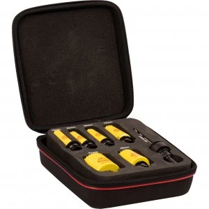 image of Starrett KFC06071 13 Piece Electricians Ultimate Hole Saw Set