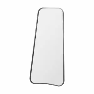 image of Crossland Grove Curvar Leaner Mirror Silver - 565 X 1230mm