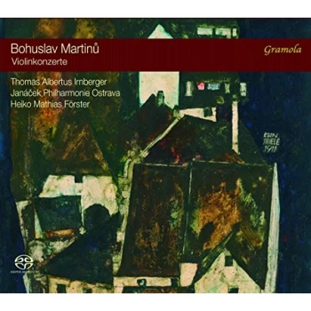 image of Thomas Albertus Irnberger - Bohuslav Martinu: Violinkonzerte CD