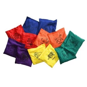 image of Animal Bean Bag (Pack of 12) Assorted