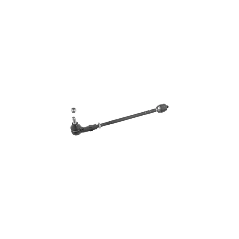 Image of FEBI BILSTEIN 24258 Tie Rod OE Turbo NEW, Front Axle Left, with lock nut Rod Assembly (284)