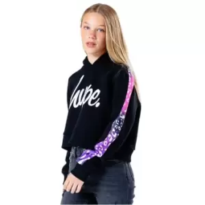 image of Hype Crop Hoodie - Pink