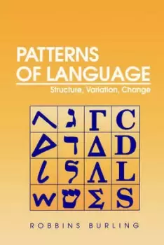 Image of Patterns of language by Robbins Burling