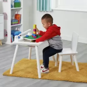 Image of Liberty House Kids Multi Purpose Table And Chair - White