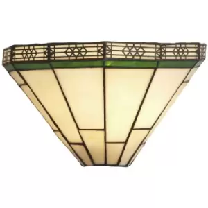 image of Searchlight New York 1 Light Wall Light, Tiffany