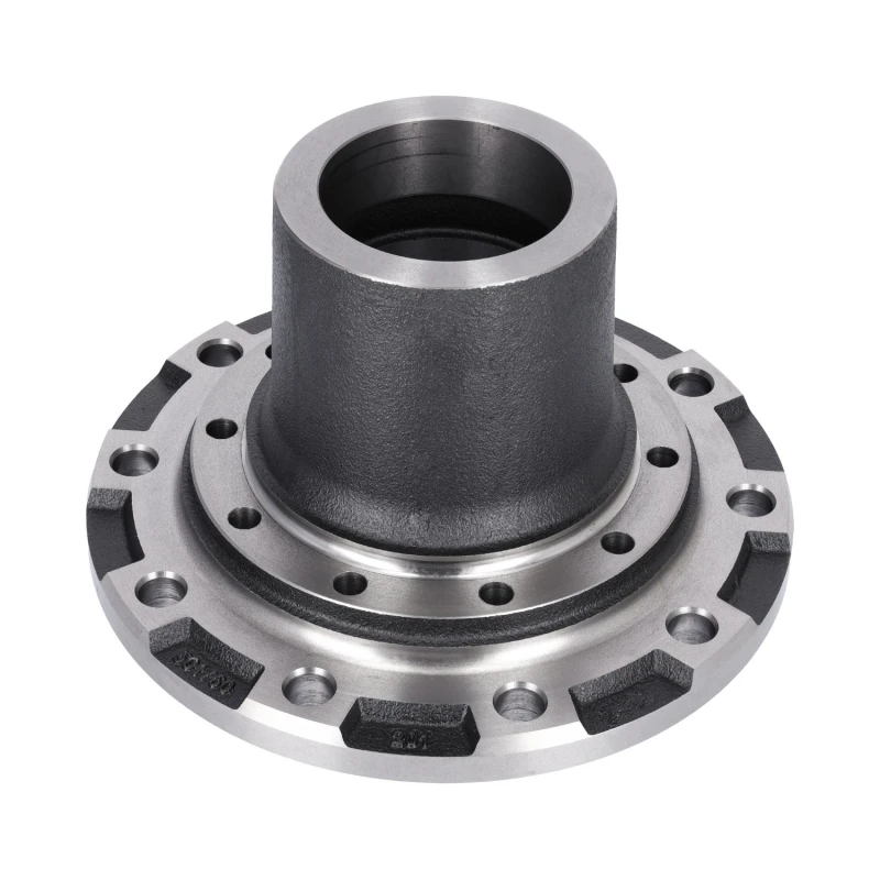 Image of FEBI BILSTEIN 179847 Wheel Hub Front Axle, without wheel bearing Wheel Hub (653)