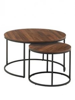 Image of Julian Bowen Bellini Round Nest Of 2 Tables