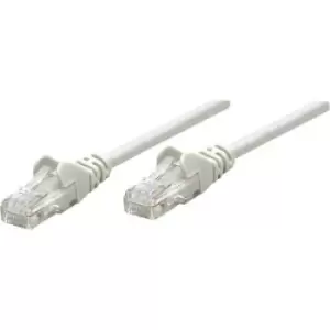 Image of Intellinet 334129 RJ45 Network cable, patch cable CAT 6 U/UTP 3m Grey