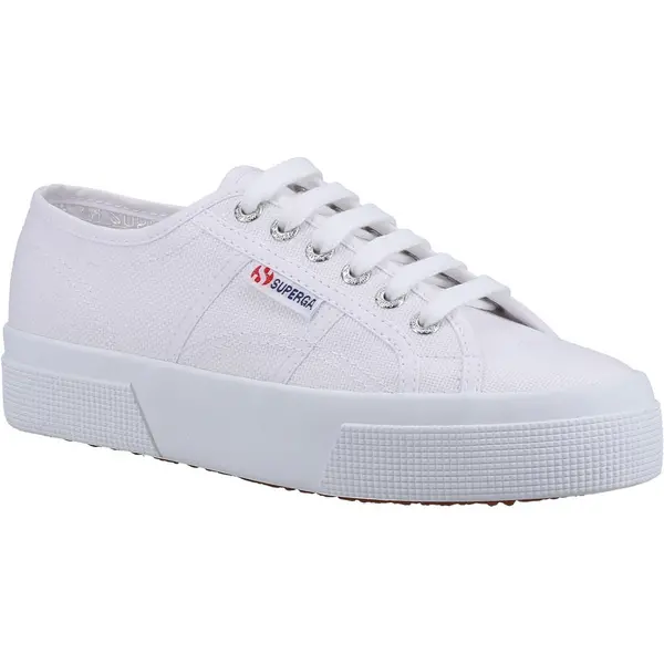 Image of Superga Womens 2740 Platform Chunky Trainers Shoes - UK 3