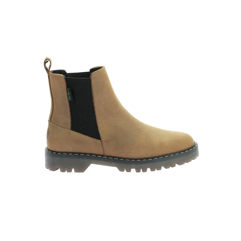 Image of Kickers Deckfit Leather Chelsea Boots camel Women 36 (3.5)