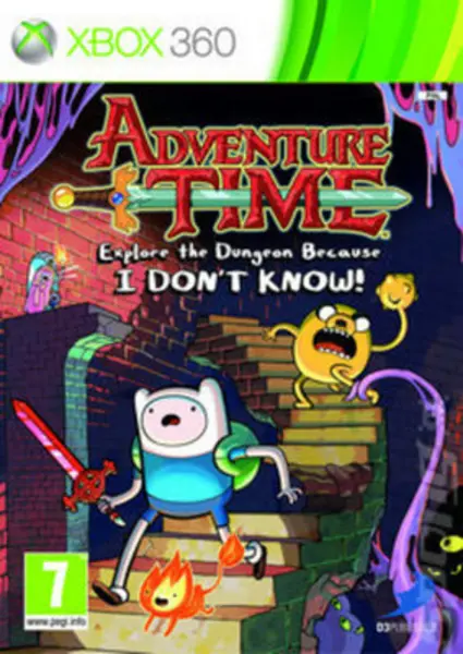 image of Adventure Time Explore the Dungeon Because I Dont Know Xbox 360 Game