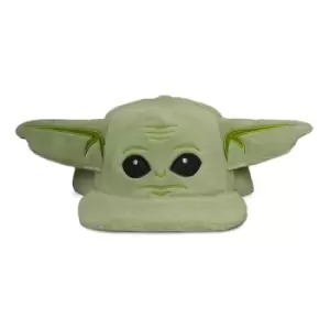 image of STAR WARS The Mandalorian Grogu The Child Childrens Novelty Cap, Green (NH422801STW)