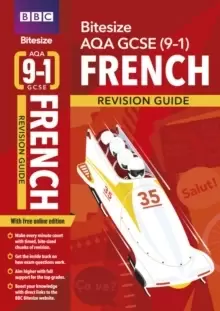 Image of BBC Bitesize AQA GCSE (9-1) French Revision Guide for home learning, 2021 assessments and 2022 exams : for home learning, 2022 and 2023 assessments an