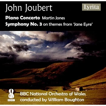 image of Martin Jones (piano) - John Joubert: Piano Concerto/Symphony No. 3 CD