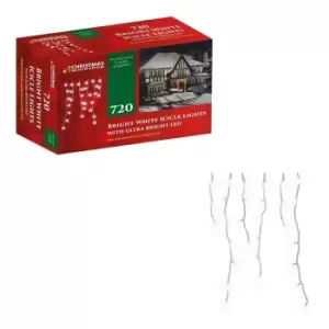 image of Christmas Workshop 17.16m 720 LED Icicle Chaser Lights - White