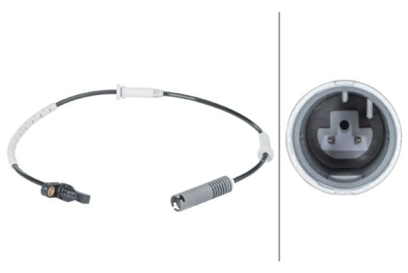 Image of HELLA ABS sensor HELLA 6PU 012 679-881