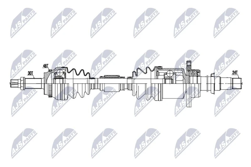 Image of NTY Drive shaft NTY NPW-TY-210