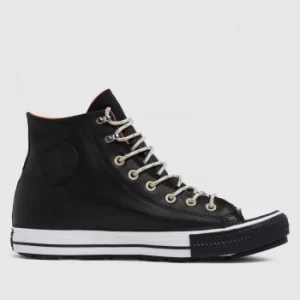 Image of Converse Black Winter Waterproof Hi Trainers