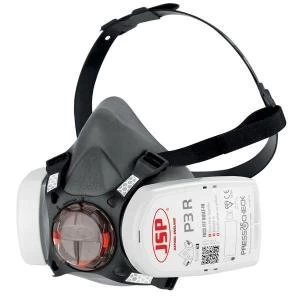 Image of JSP Force 8 Half Mask with Press to Check P3 Filters BHT0A3 0L5 N00 SP