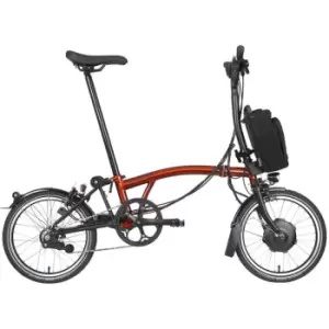 image of Brompton Electric C Line Explore - Mid Handlebar - Orange