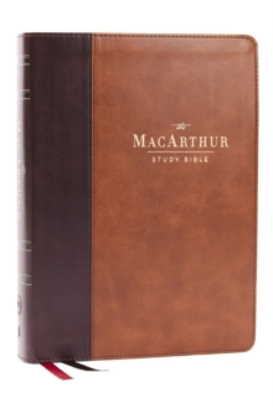 Image of LSB MacArthur Study Bible 2nd Edition: Unleashing God's Truth One Verse at a Time (Brown Leathersoft, Comfort Print) Leather / fine binding