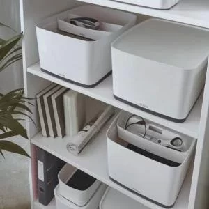 Image of Leitz MyBox Large Wth Lid WhiteBlack