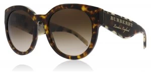 Image of Burberry BE4260 Sunglasses Dark Havana 368813 54mm