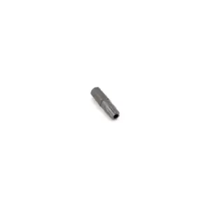 image of Magna Torx T30 Tamper Proof Security Screwdriver Bit with Hole 25mm Long