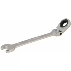 image of Silverline - Flexible Head Ratchet Spanner - 16mm