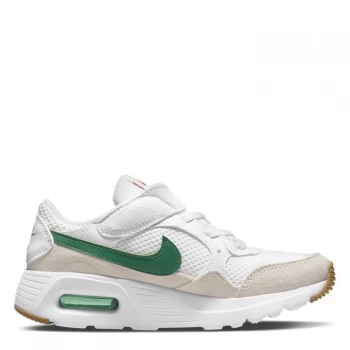 Image of Nike Air Max SC Little Kids Shoe - White/Green