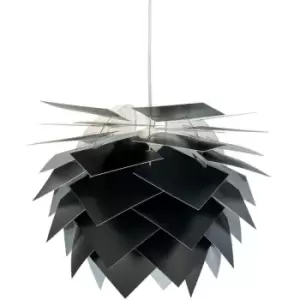 image of Dyberg Larsen Pineapple Medium Pendant Ceiling Light Black 45cm