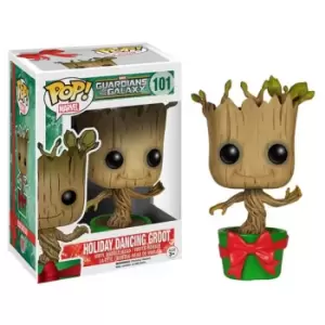 Guardians of the Galaxy Holiday Dancing Groot Pop Vinyl Figure