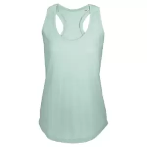 Image of SOLS Womens/Ladies Moka Plain Sleeveless Tank Top (XS) (Jade)