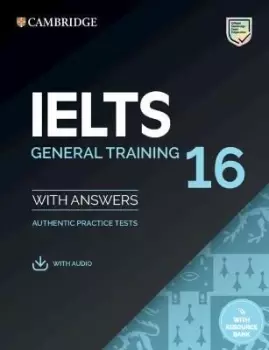 Image of IELTS 16 General Training Student's Book by Cambridge University Press