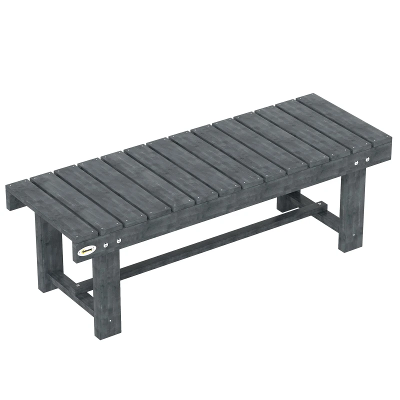 Image of Outsunny Outsunny 1.1M Outdoor Garden Bench Patio Loveseat Fir Wood 2 Person