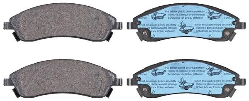 Image of A.B.S. 37570 Brake pad set with acoustic wear warning Brake Pad Set,disc brake (402)