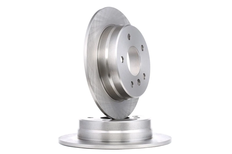 Image of STARK SKBD-0020077 Brake disc Rear Axle, solid, Cast Iron, Uncoated, Untreated, without bolts/screws Cast Iron Brake Disc (82)
