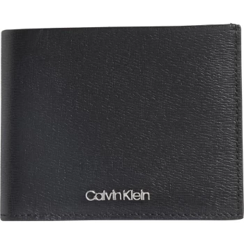 image of Calvin Klein Minimalism Bifold 5CC W/Coin - Black