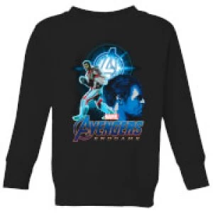 image of Avengers: Endgame Hulk Suit Kids Sweatshirt - Black - 11-12 Years