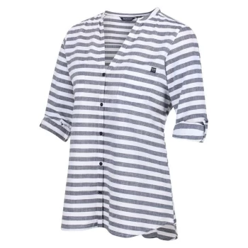 Image of Regatta Malaya Shirt - White/NvyStr