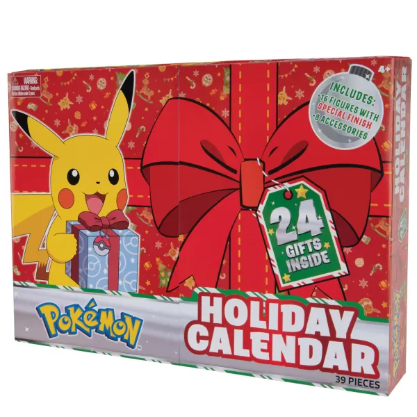 image of Holiday Calendar (16 Figures + 8 Accessories) - Pokemon