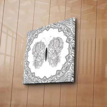 Image of BOYA-38 - No Pen Multicolor Paintable Decorative Canvas Painting
