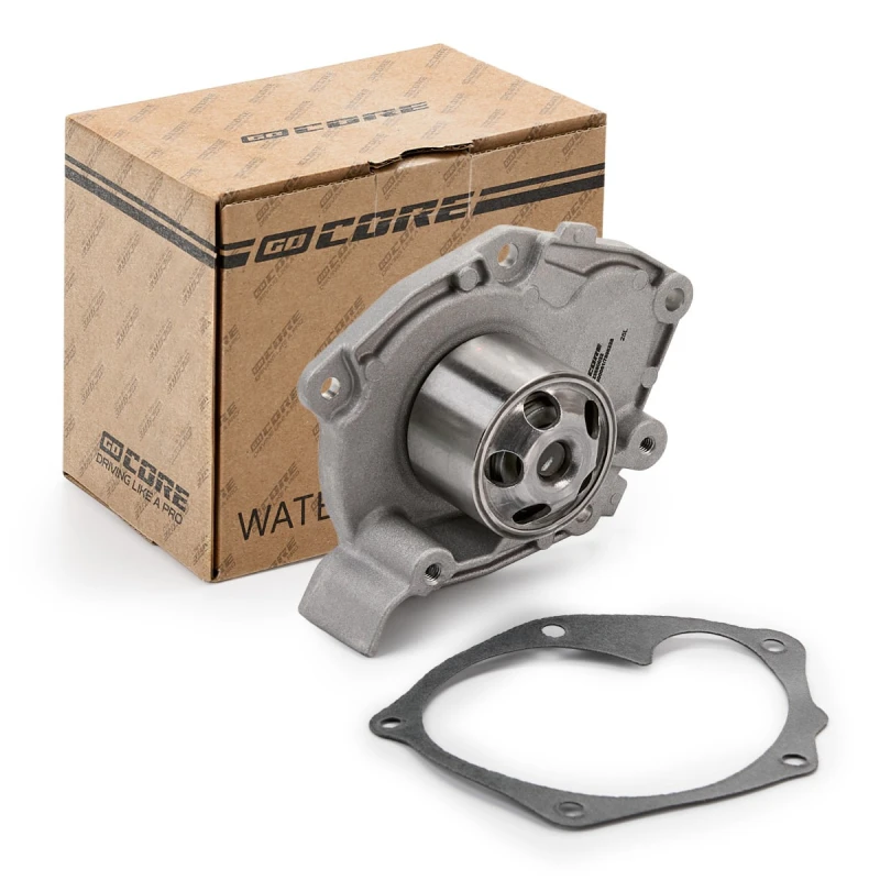 Image of goCORE GCA2600061 Water pump Cast Aluminium, with gasket/seal Cast Aluminium Water Pump (1260)