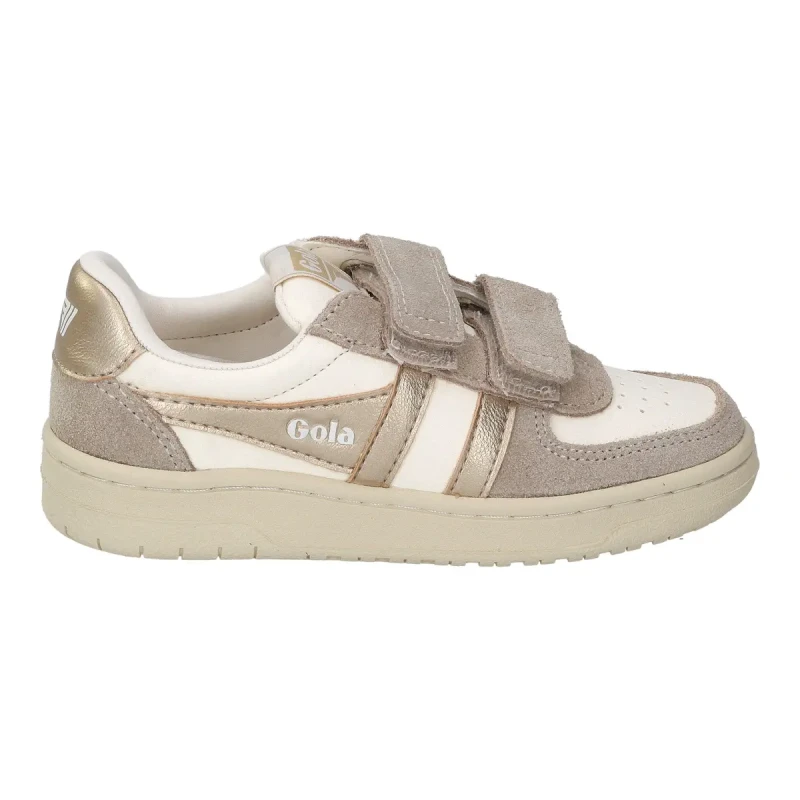 Image of Gola Children's Trainers Gola Hawk Mirror Strap Blanc Unisex 27