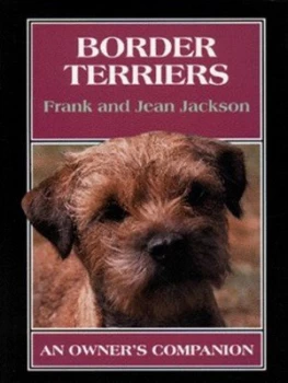 Image of Border Terriers by Frank Jackson and Jean Jackson Hardback
