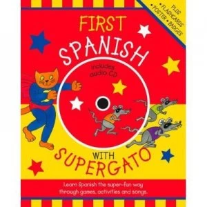 Image of First Spanish with Supergato by Catherine Bruzzone and Clare Beaton Book