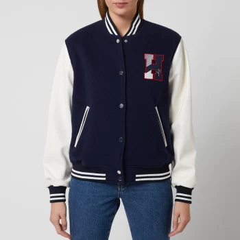 Image of HUGO Womens Fabrienne-1 Jacket - Open Blue - S