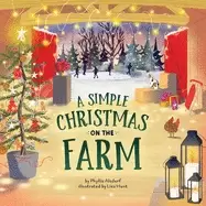 Image of simple christmas on the farm